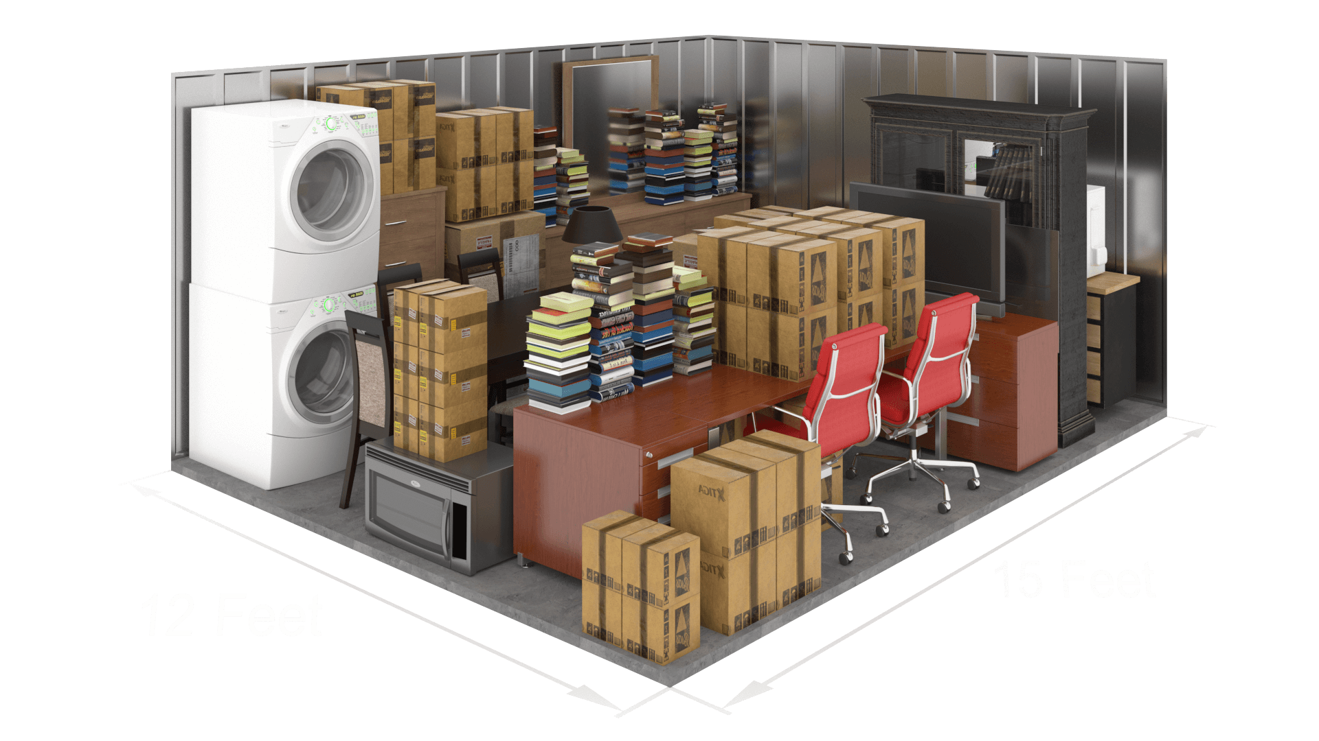 12x15 Drive-Up storage unit