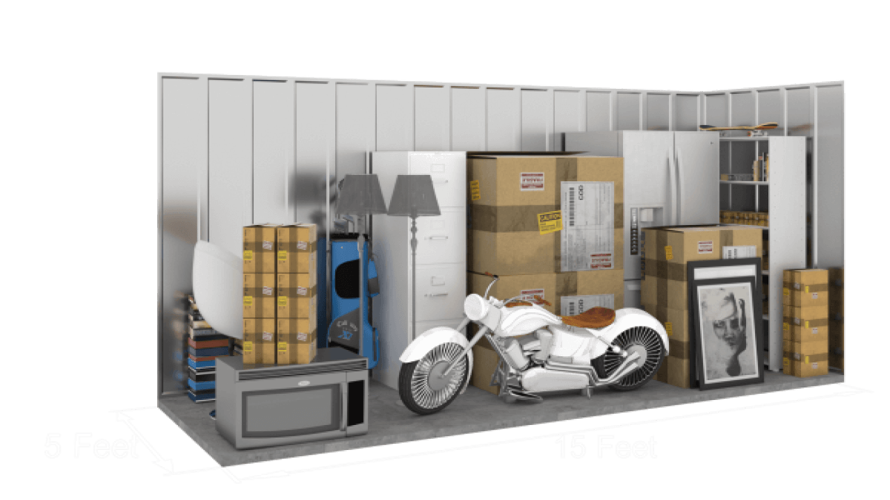 5x15 storage unit