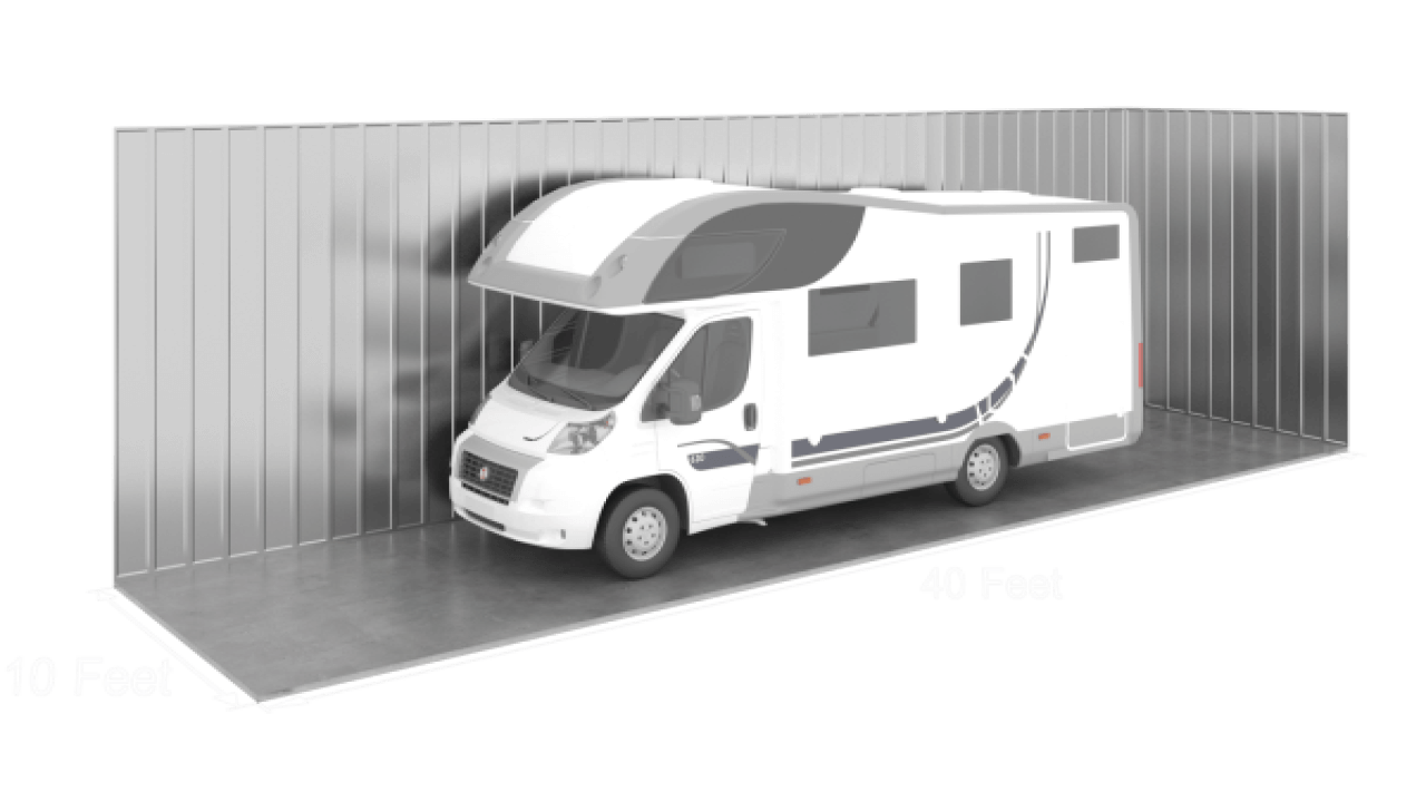 Outdoor Parking storage unit